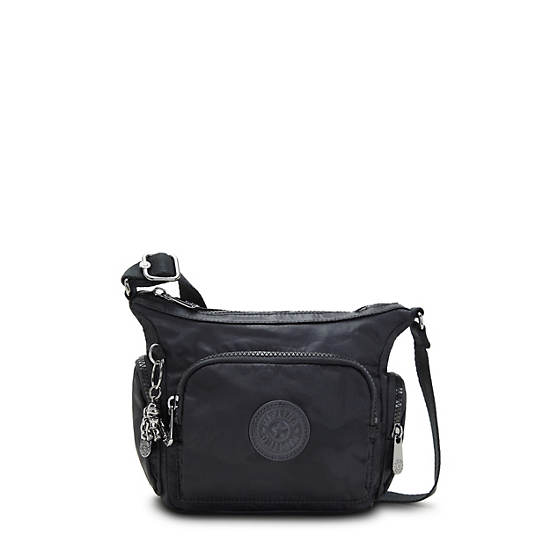 Kipling Gabbie Mini Crossbodytassen Zwart Camo | België 2093AH